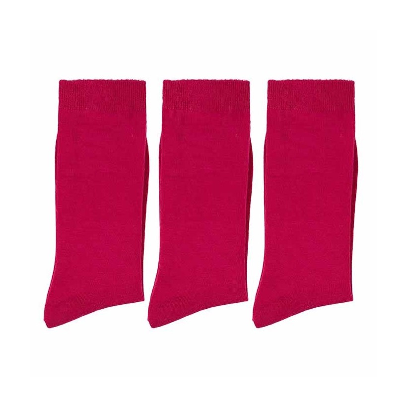 Lot de 3 paires de chaussettes Bambou toucher soie, femme marque DUB Lot de 3 paires de chaussettes Bambou toucher soie, femme marque DUB