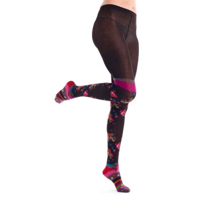 Collants femme foulard marque Fil de Joie