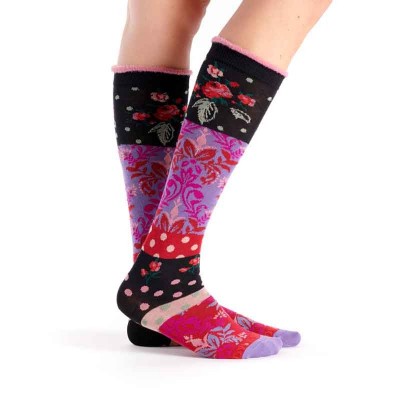 Mi-bas femme Damas marque Dub & Drino