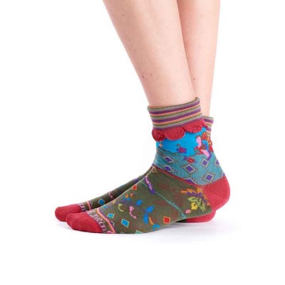 Chaussette revers Paradisier marque Dub & Drino