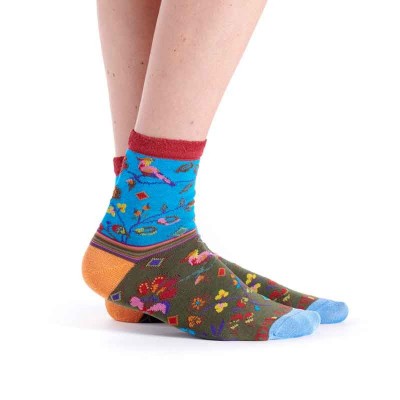 Mi-chaussette Paradisier marque Dub & Drino