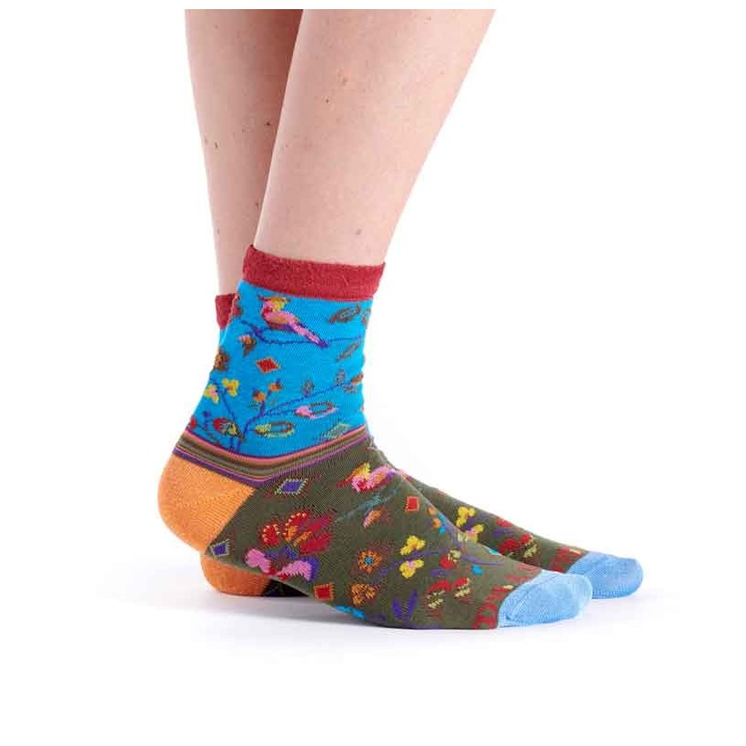 Mi-chaussette Paradisier marque Dub & Drino Mi-chaussette Paradisier marque Dub & Drino