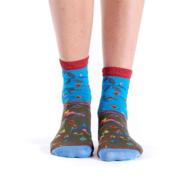 Mi-chaussette Paradisier marque Dub & Drino