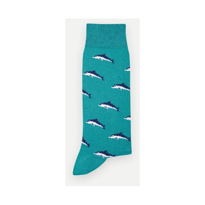 Chaussette Dauphins marque POM DE PIN Chaussette Dauphins marque POM DE PIN