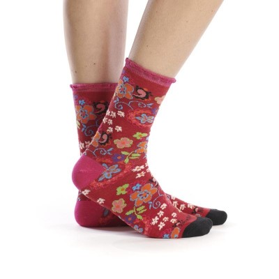 Mi-chaussette Matreshka marque Ruban Rouge