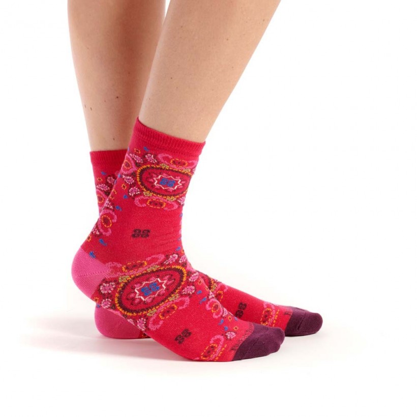 Mi-chaussette Bandana marque Ruban Rouge