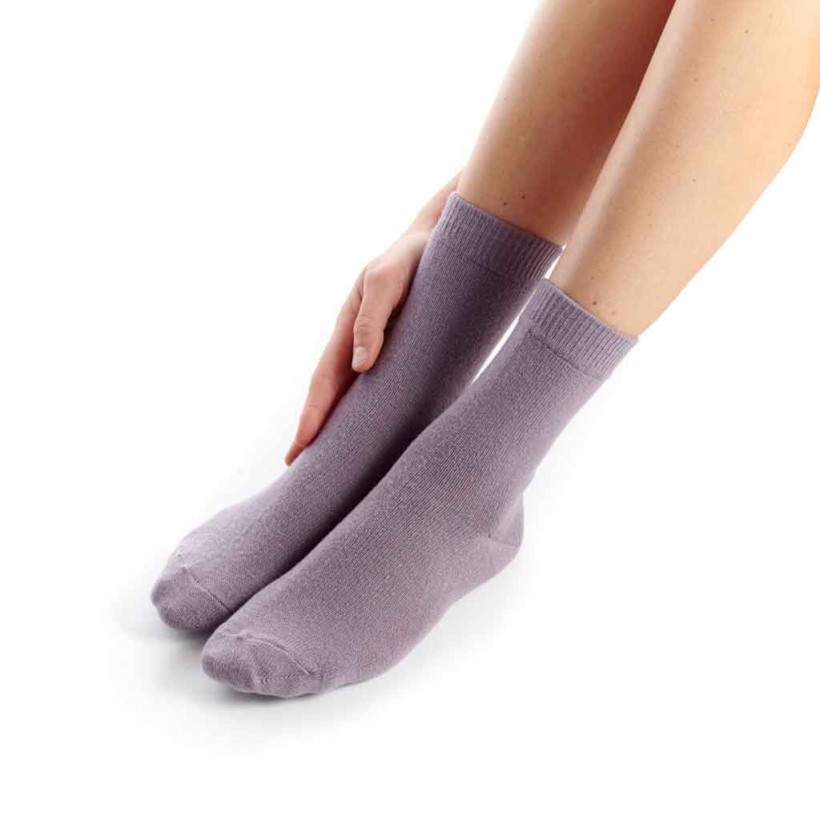 Lot De 2 Paires Chaussettes Tabi Pour Femmes - Coton épais, Coupe Ajustée - Chaudes, Respirantes, Pour Mollets