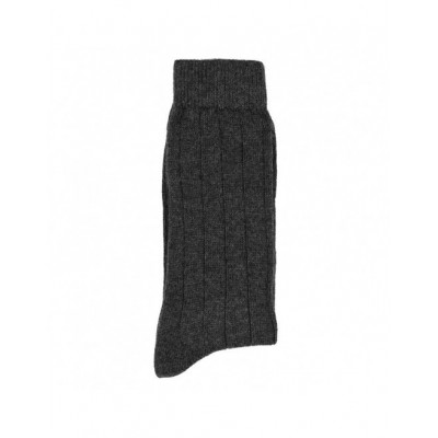 chaussettes cachemire Anthracite homme marque Fil de jour