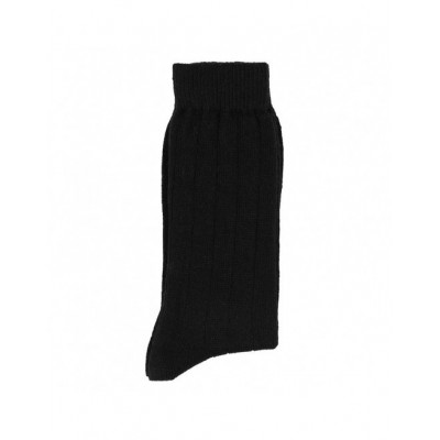 chaussettes cachemire noir homme marque Fil de Jour