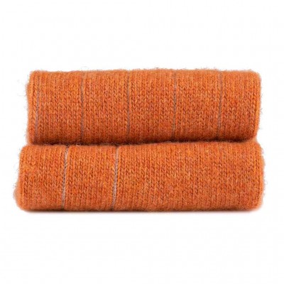 chaussettes cachemire rouille homme marque Fil de jour
