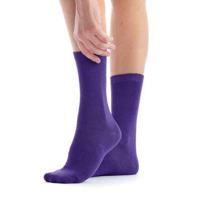 Chaussettes Bambou Violet femme marque DUB