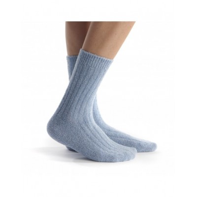 Chaussettes homme fil d'Ecosse 100% coton rose et indigo