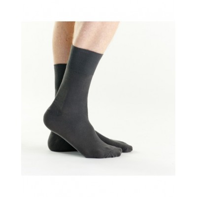 chaussette unie anthracite