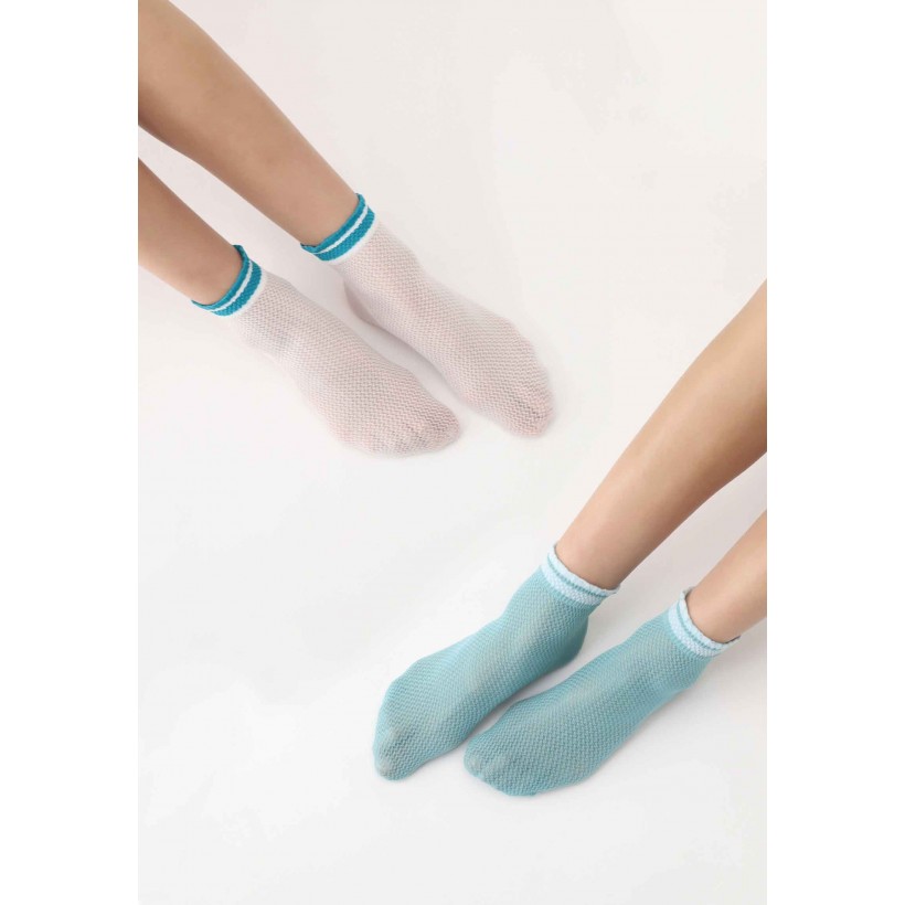 Chaussettes jumelles Nicer  marque Oroblu