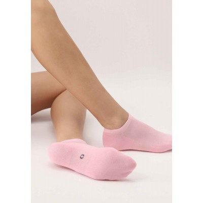 Socquette unie sneakers peony marque Oroblu