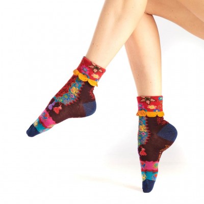 Chaussette revers Perse marque Dub & Drino