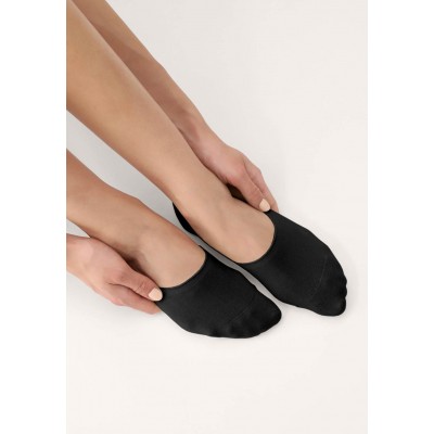 Ballerine coton BIO noir marque Oroblu