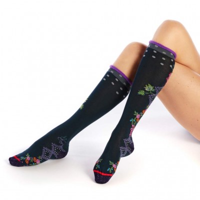 Mi-chaussettes confortables en laine mérinos pour femmes, WindRiver