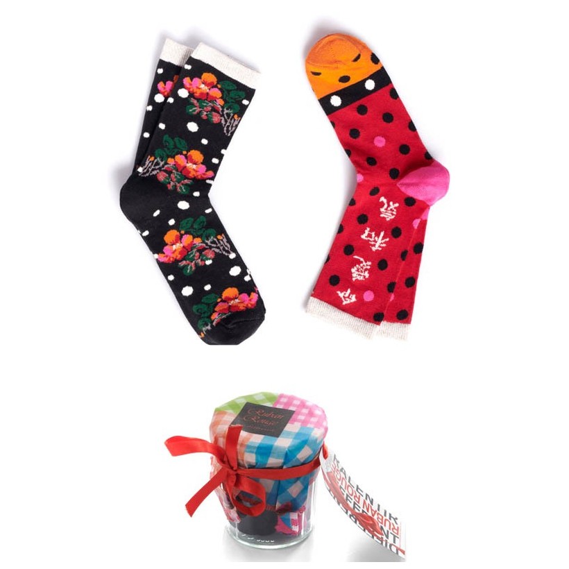 Chaussettes Sucrées Callisto en Cadeau marque Ruban Rouge Chaussettes Sucrées Callisto en Cadeau marque Ruban Rouge