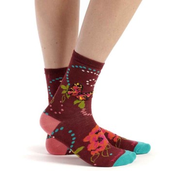 Pot de chaussettes butterfly marque Ruban Rouge