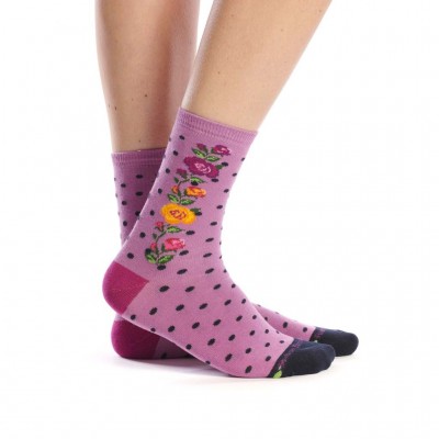 Duo de Chaussettes en Saveur marque Ruban-Rouge