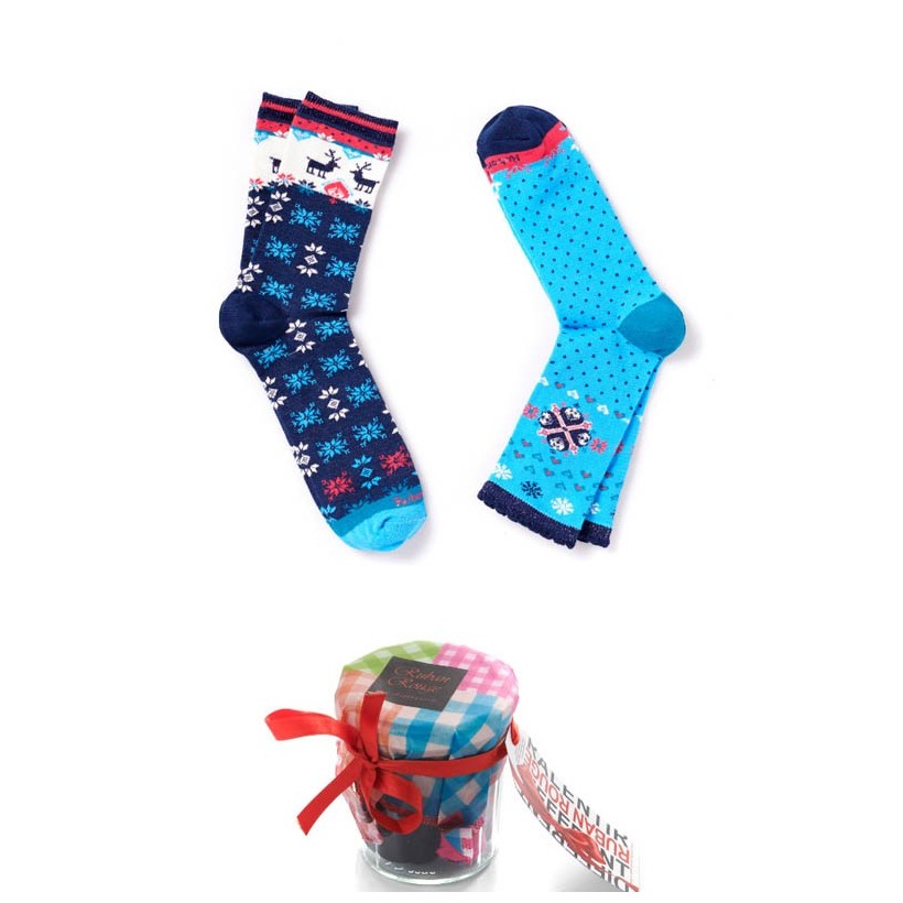 Pot Gourmand aux Chaussettes marque Ruban Rouge