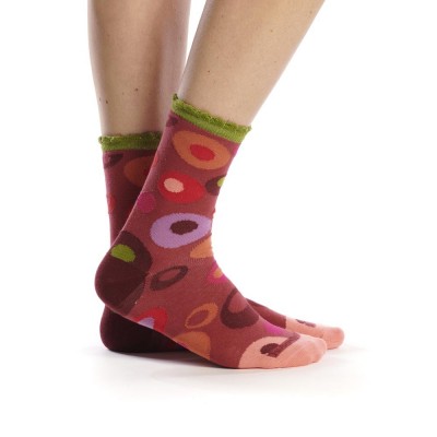 Précieux Duo de Chaussettes Pop-Pop marque Ruban-Rouge