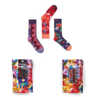 3 paires de chaussettes homme Tahiti marque Ruban Rouge