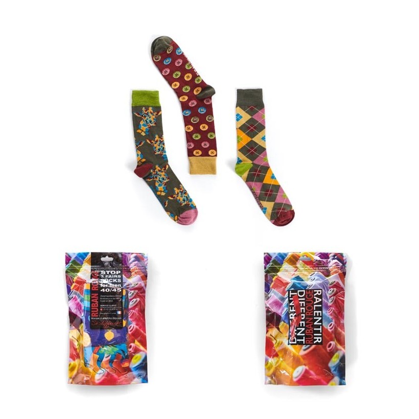 Lot de 3 paires de chaussettes enfant garçon 4982500060