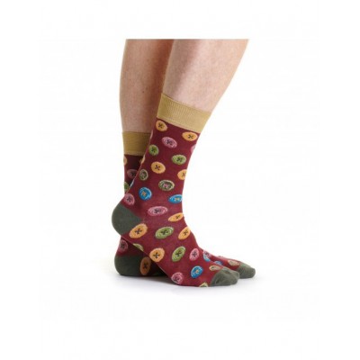 3 paires de chaussettes homme losange marque Ruban Rouge