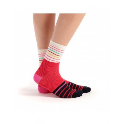 Deux Chaussettes Sicile marque Ruban rouge