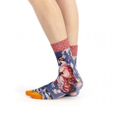 Chaussette VAGUE femme marque Ruban Rouge