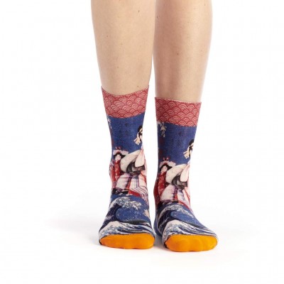 Chaussette VAGUE femme marque Ruban Rouge