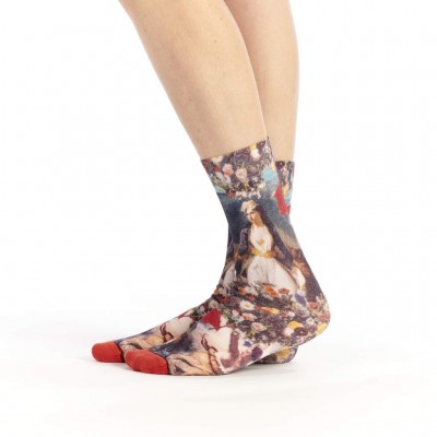 Chaussette ALLEGORIE femme marque Ruban Rouge