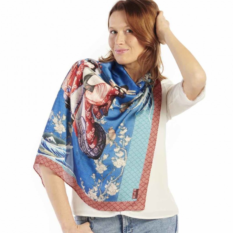 Foulard VAGUE femme marque Dub & Drino