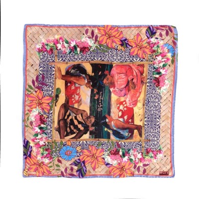 Foulard POLYNESIE femme marque Dub & Drino