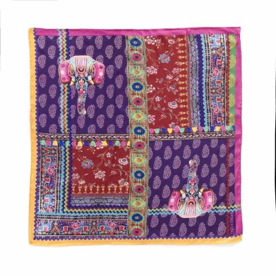 Foulard Radjasthan femme 70X70 marque Dub & Drino