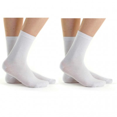 Chaussettes de Contention Coton, Blanche