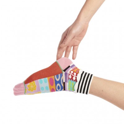 chaussette revers Dub & Drino Dots