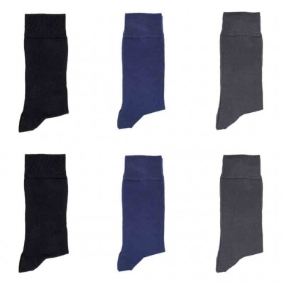 Lot de 6 paires de chaussettes Fil d'Ecosse sur lycra nu marque Dub