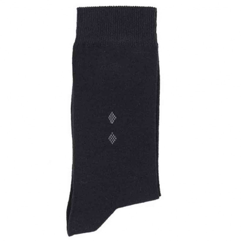 Chaussettes homme noires losanges, BAR0002 marque DUB