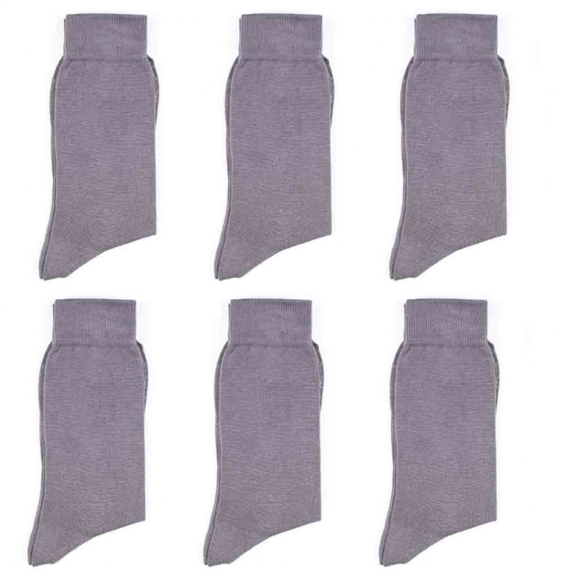 Lot de 6 paires Chaussettes pur fil d'Ecosse marque Dub