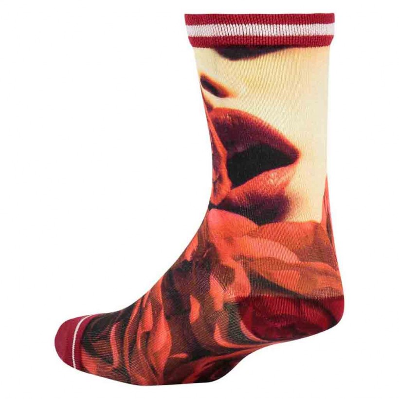 deux chaussettes imprimées passion sock my feet deux chaussettes imprimées passion sock my feet