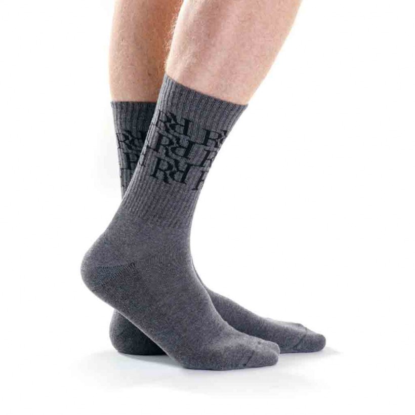 Mi-chaussette Fonts marque Ruban Rouge