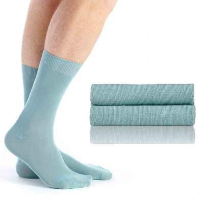 Chaussettes bambou bleu gris Homme marque DUB