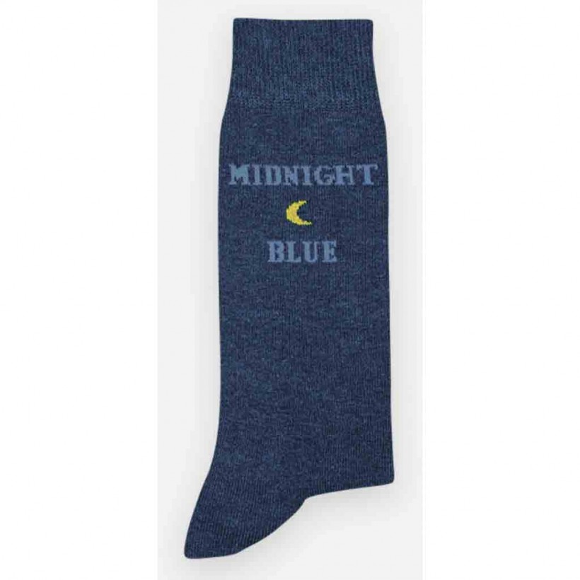 chaussette midnight blue marque POM DE PIN chaussette midnight blue marque POM DE PIN