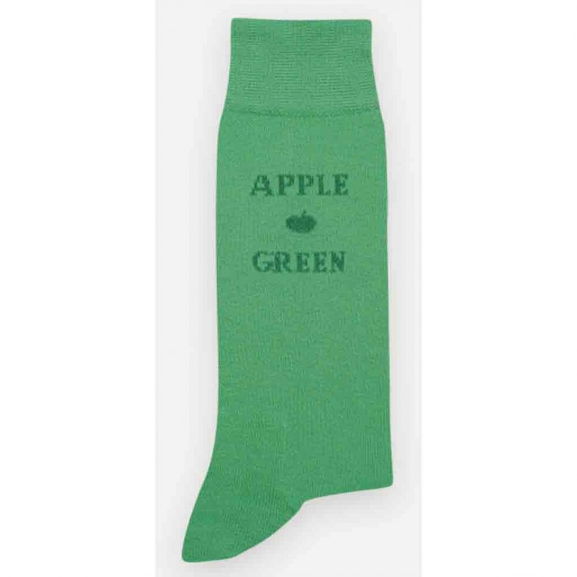 Chaussette fantaisie Apple Green Chaussette fantaisie Apple Green