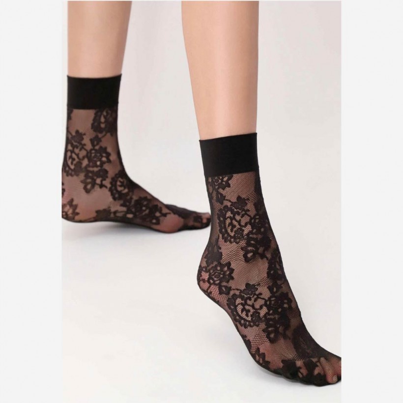 chaussettes dentelle fine Oroblu