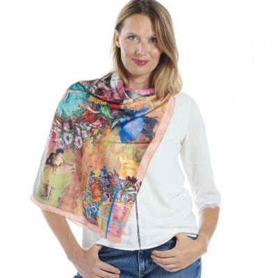 Foulard danseuse femme marque Ruban Rouge