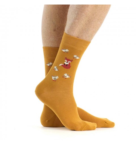 Chaussettes poulettes marque Pom de Pin